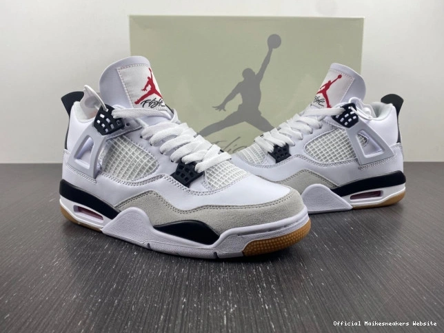 Official Maikesneakers Retro 4 Jordan DR5415-100 SB 0805